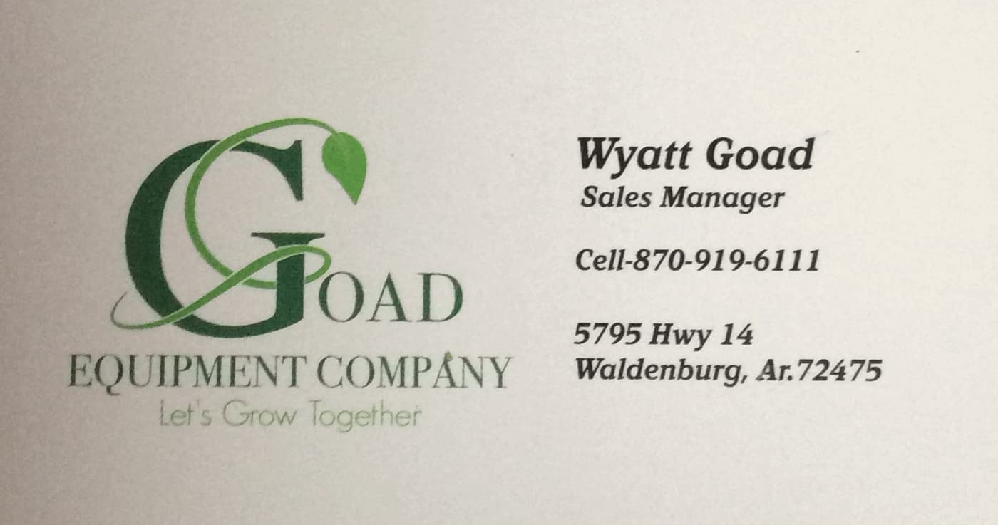 Goad Equipment Co.